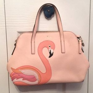 Kate spade flamingo purse